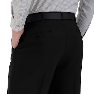 Foto 4 | Foto 4 | Pantalon De Vestir Sansabelt Regular Fit Con Pinzas B202 Negro