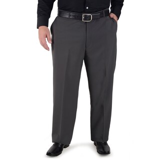 Foto 1 | Foto 1 | Pantalon De Vestir Sansabelt Regular Fit Tallas Extra B015 Gris Oxford