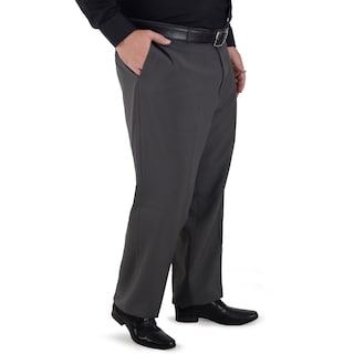 Foto 3 | Foto 3 | Pantalon De Vestir Sansabelt Regular Fit Tallas Extra B015 Gris Oxford