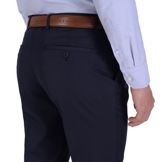 Foto 3 | Foto 3 | Pantalón De Vestir Yale Sin Pinzas Slim Fit 0422 Azul Marino