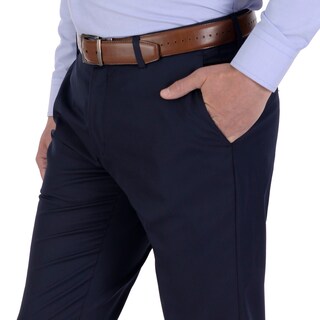 Foto 4 | Foto 4 | Pantalón De Vestir Yale Sin Pinzas Slim Fit 0422 Azul Marino