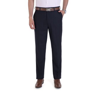 Foto 1 | Foto 1 | Pantalon De Vestir Sansabelt Slim Fit Cintura Ajustable 1768 Marino
