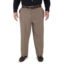 Pantalon De Vestir Sansabelt Regular Fit Tallas Extra B015 Kaki