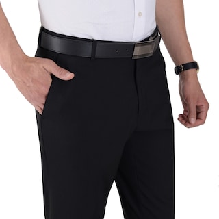 Foto 4 | Foto 4 | Pantalón De Vestir Yale Collection Sin Pinzas Slim Fit 0342 Negro