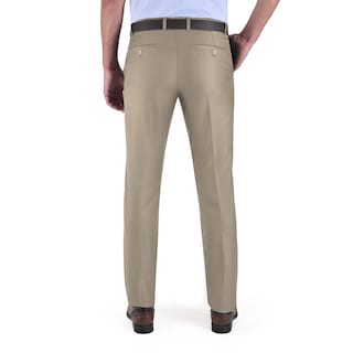 Foto 2 | Foto 2 | Pantalón De Vestir Yale Sin Pinzas Cintura Ajustable Modern Slim Fit 2402 Kaki Especial