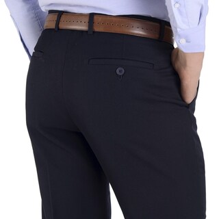 Foto 4 | Foto 4 | Pantalón De Vestir Yale Teflón Sin Pinzas Regular Fit 8541 Azul Marino