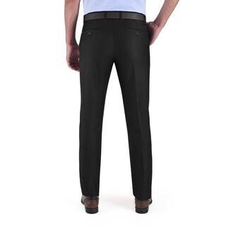 Foto 2 | Foto 2 | Pantalón De Vestir Yale Sin Pinzas Cintura Ajustable Modern Slim Fit 2402 Negro