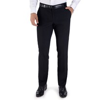 Pantalón De Vestir Yale Sin Pinzas Modern Slim Fit 0451 Negro