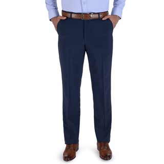 Foto 1 | Foto 1 | Pantalón De Vestir Sin Pinzas Classic Fit 1268 Azul Zafiro