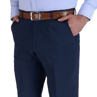 Foto 3 | Foto 3 | Pantalón De Vestir Sin Pinzas Classic Fit 1268 Azul Zafiro