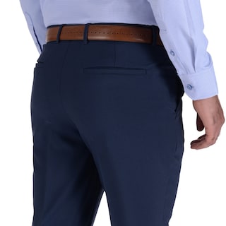Foto 4 | Foto 4 | Pantalón De Vestir Sin Pinzas Classic Fit 1268 Azul Zafiro