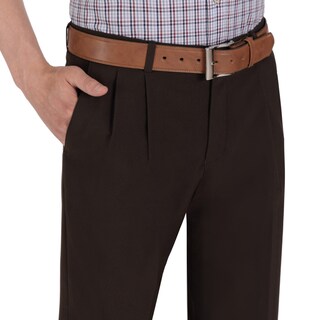Foto 3 | Foto 3 | Pantalón De Vestir Yale Con Pinzas Classic Fit 1268 Café