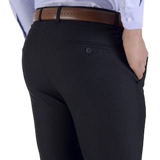 Foto 4 | Foto 4 | Pantalón De Vestir Yale Collection Sin Pinzas Slim Fit 1768 Azul Marino