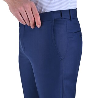 Foto 3 | Foto 3 | Pantalón De Vestir Yale Sin Pinzas Cintura Ajustable Modern Slim Fit 2402 Azul Marino