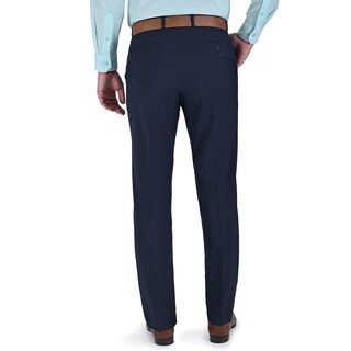 Foto 1 | Foto 1 | Pantalón De Vestir Yale Sin Pinzas Regular Fit 0342 Azul Marino