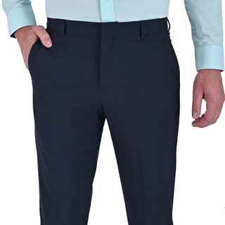 Foto 3 | Foto 3 | Pantalón De Vestir Yale Sin Pinzas Regular Fit 0342 Azul Marino