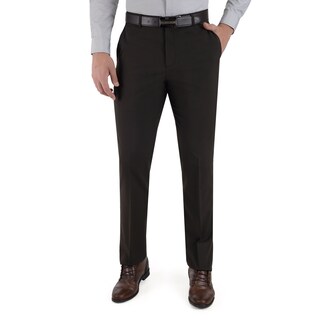 Foto 1 | Foto 1 | Pantalón De Vestir Yale Sin Pinzas Regular Fit 0342 Café