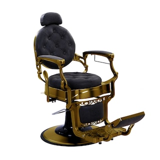 Foto 2 | Foto 2 | Sillón Clásico VANLIG Barbería Estética Vintage color Dorado Bergamo Hongzi