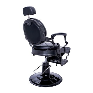 Foto 3 | Foto 3 | Sillón Vintage de Barbería Vanlig Bergamo Hongzi color Negro