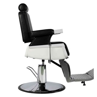 Foto 6 | Foto 6 | Sillón Barberia Silla Reclinable Premium Giro 360° Neumática Negro