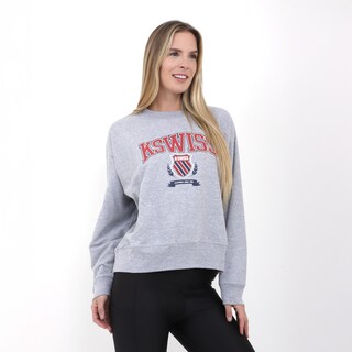 Foto 1 | Foto 1 | Sudadera K-Swiss Casual KS Uni Gris para Hombre