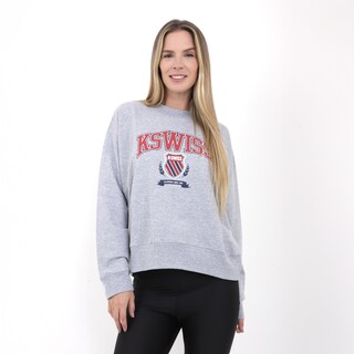 Foto 3 | Foto 3 | Sudadera K-Swiss Casual KS Uni Gris para Hombre