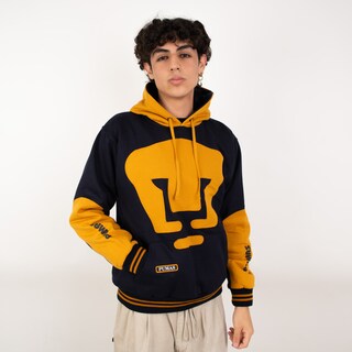 Foto 3 | Foto 3 | Sudadera Retro Pumas Oficial – Diseño Azul Y Dorado