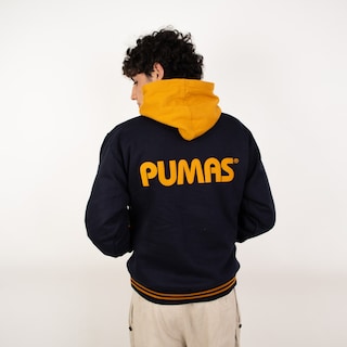 Foto 6 | Foto 6 | Sudadera Retro Pumas Oficial – Diseño Azul Y Dorado