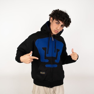 Foto 1 | Foto 1 | Sudadera Garra Azul Retro Pumas para Hombre