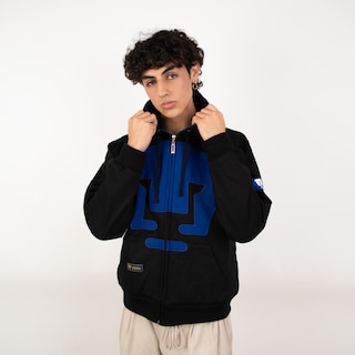 Foto 2 | Foto 2 | Sudadera Garra Azul Retro Pumas para Hombre