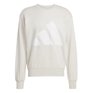 Foto 1 | Foto 1 | Sudadera Essentials Logo Grande Felpa Francesa Adidas Beige Hombre