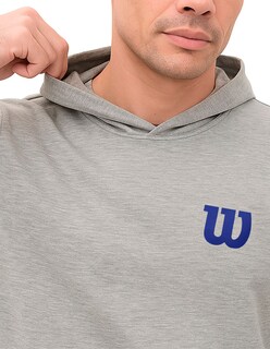 Foto 4 | Foto 4 | Sudadera Wilson French Terry Con Capucha Hombre