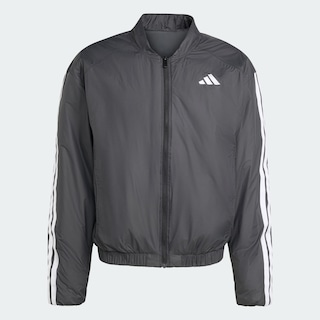 Foto 3 | Foto 3 | Chamarras Bómber Aislantes Essentials Con Climawarm Y Las 3 franjas Adidas Negro Hombre