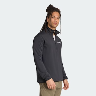 Foto 5 | Foto 5 | Chaqueta De Felpa Terrex Multi Climawarm Técnica Con Medio Cierre Adidas Negro Hombre