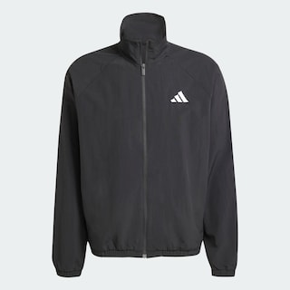 Foto 3 | Foto 3 | Rompevientos Essential Con Logo Pequeño Adidas Negro Hombre