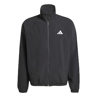 Foto 1 | Foto 1 | Rompevientos Essential Con Logo Pequeño Adidas Negro Hombre
