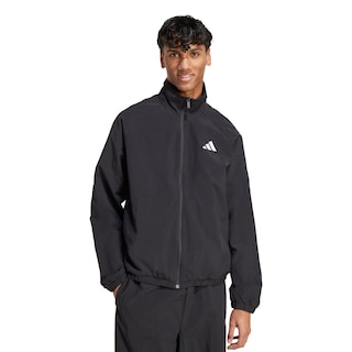 Foto 2 | Foto 2 | Rompevientos Essential Con Logo Pequeño Adidas Negro Hombre