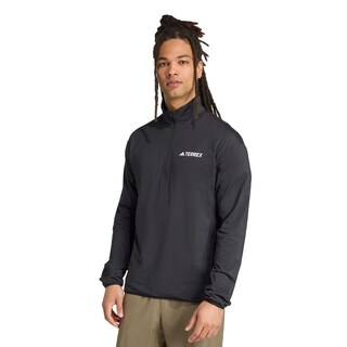Foto 2 | Foto 2 | Chaqueta De Felpa Terrex Multi Climawarm Técnica Con Medio Cierre Adidas Negro Hombre