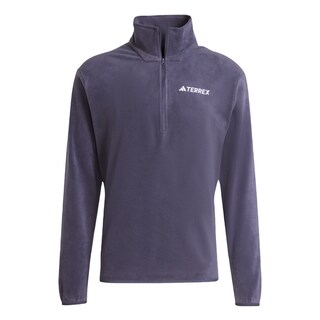 Foto 1 | Foto 1 | Chamarra De Felpa Multi Essentials De 1/2 Cierre Adidas Azul Hombre
