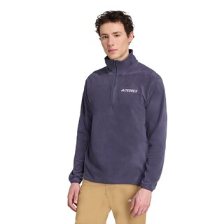 Foto 2 | Foto 2 | Chamarra De Felpa Multi Essentials De 1/2 Cierre Adidas Azul Hombre