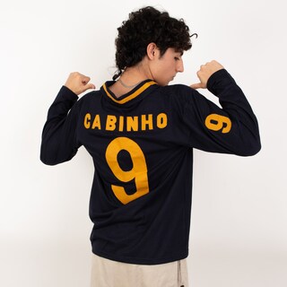 Foto 1 | Foto 1 | Jersey Retro Número 9 – Homenaje A Cabinho, Manga Larga