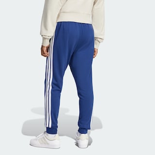 Foto 4 | Foto 4 | Pants De Felpa Francesa De 3 Franjas Essential Adidas Azul Hombre