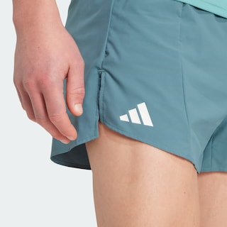 Foto 7 | Foto 7 | Shorts De Running Adizero Essentials Adidas Verde Hombre