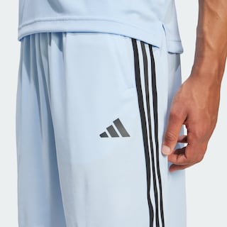 Foto 6 | Foto 6 | Shorts De Entrenamiento Train Essentials Piqué 3 Franjas Adidas Azul Hombre