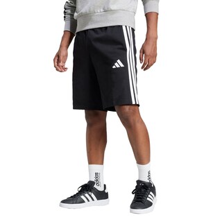 Foto 2 | Foto 2 | Shorts Essential 3 Franjas Tejido Jersey 10 Pulgadas Adidas Negro Hombre