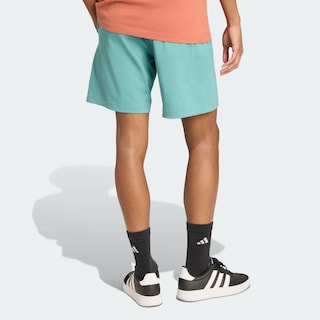 Foto 4 | Foto 4 | Shorts Essentials Linear Single Jersey Adidas Turquesa Hombre