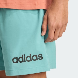 Foto 7 | Foto 7 | Shorts Essentials Linear Single Jersey Adidas Turquesa Hombre
