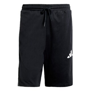 Foto 1 | Foto 1 | Shorts Essential 3 Franjas Tejido Jersey 10 Pulgadas Adidas Negro Hombre
