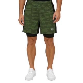 Foto 1 | Foto 1 | Short 2 En 1 Wilson Flex Con Biker Camo Hombre