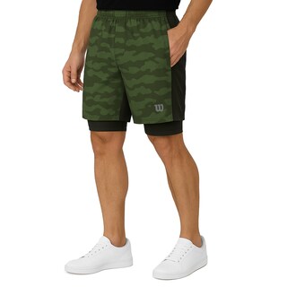 Foto 2 | Foto 2 | Short 2 En 1 Wilson Flex Con Biker Camo Hombre